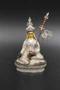 Guru Padmasambhava Statue in Two colors from Nepal 4" - Vajracrafts
