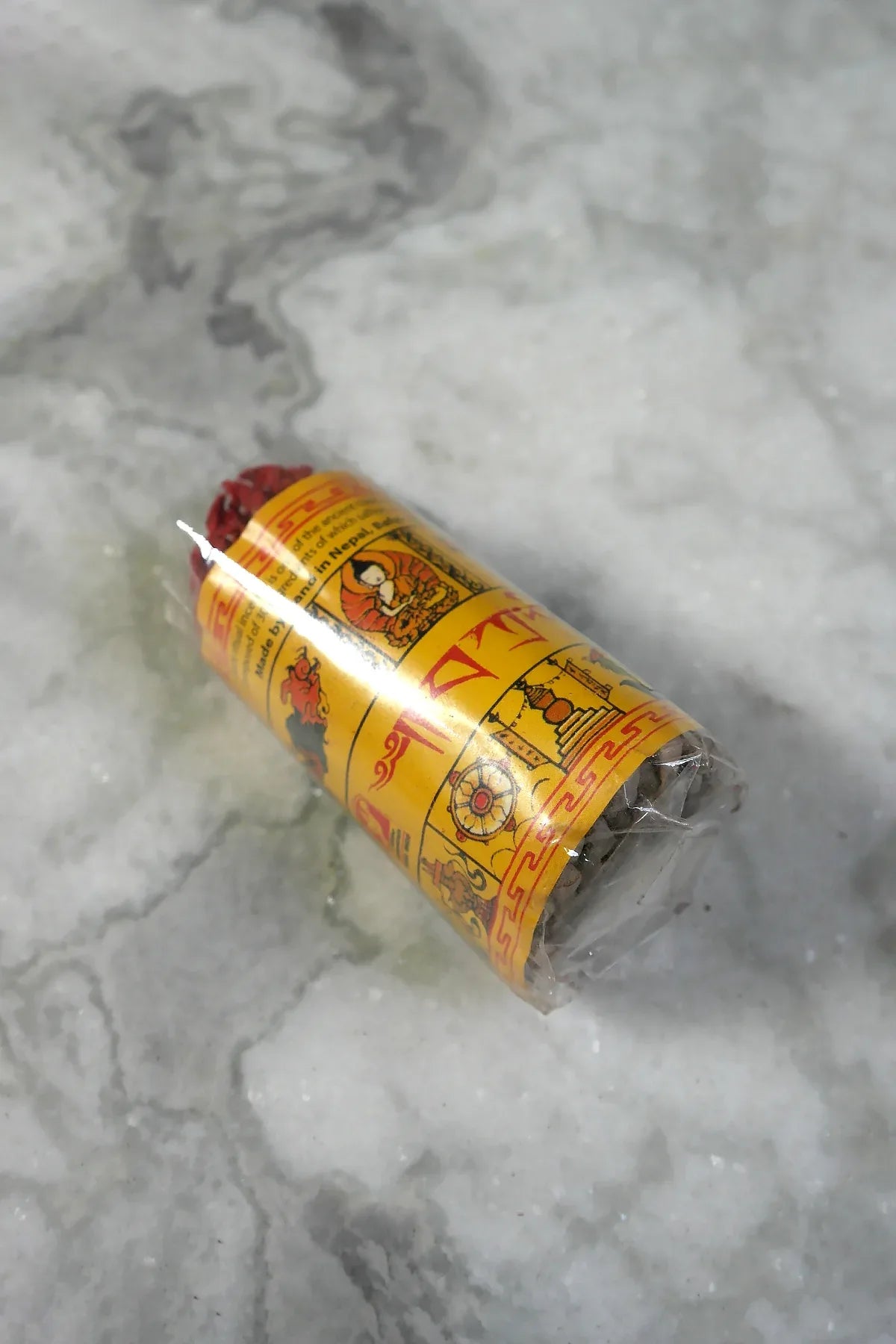 Tashi Rope Incense - Set of 6, Handmade Incense - Vajracrafts