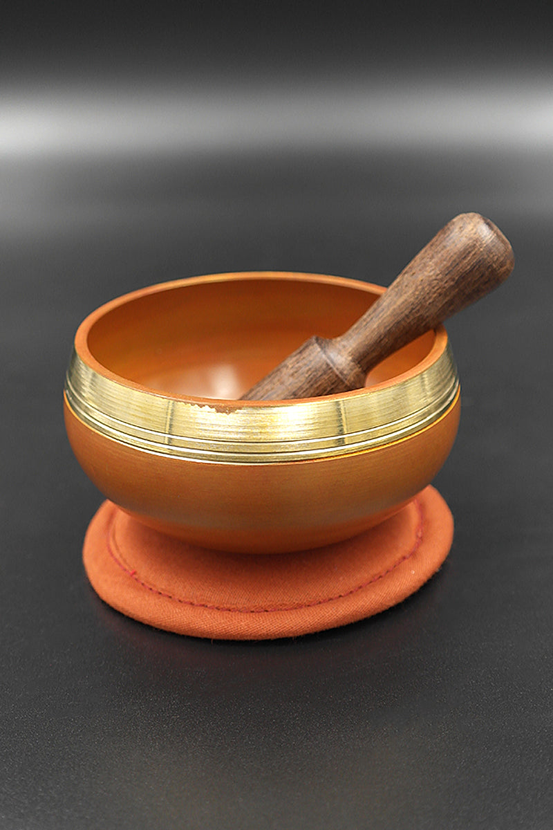 Sacral chakra (Svadhisthana) Chakra Singing Bowl, 3.2"