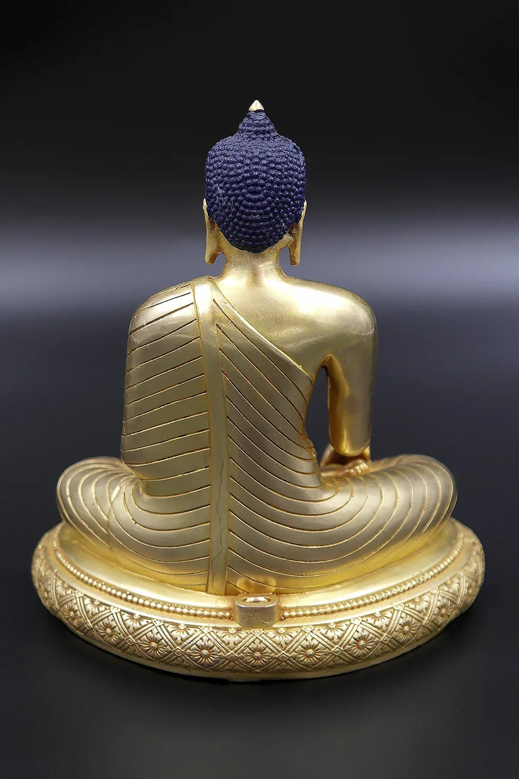 6" Lord Buddha Statue in Bhumi-Sparsha Mudra - Vajracrafts