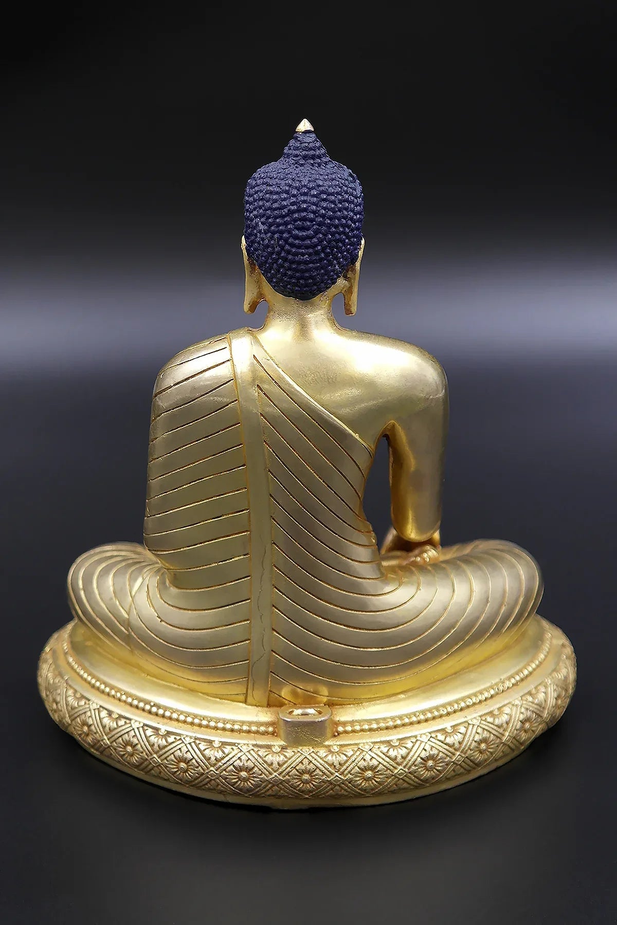 6" Lord Buddha Statue in Bhumi-Sparsha Mudra - Vajracrafts