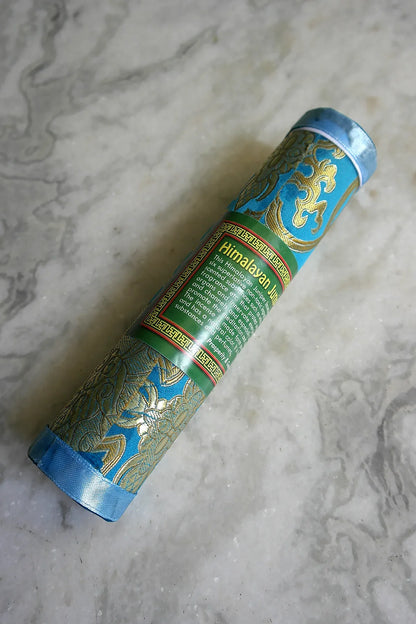 Himalayan Juniper Incense in brocade pack - Vajracrafts