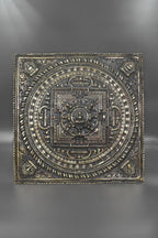 Antique Tibetan Buddhist Mandala Thangka Wall hanging - Vajracrafts