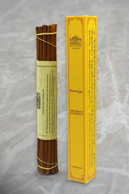 Dakpa Tamdin Incense Gift Pack, Authentic Tibetan 4 in 1 Incense Sticks - Vajracrafts