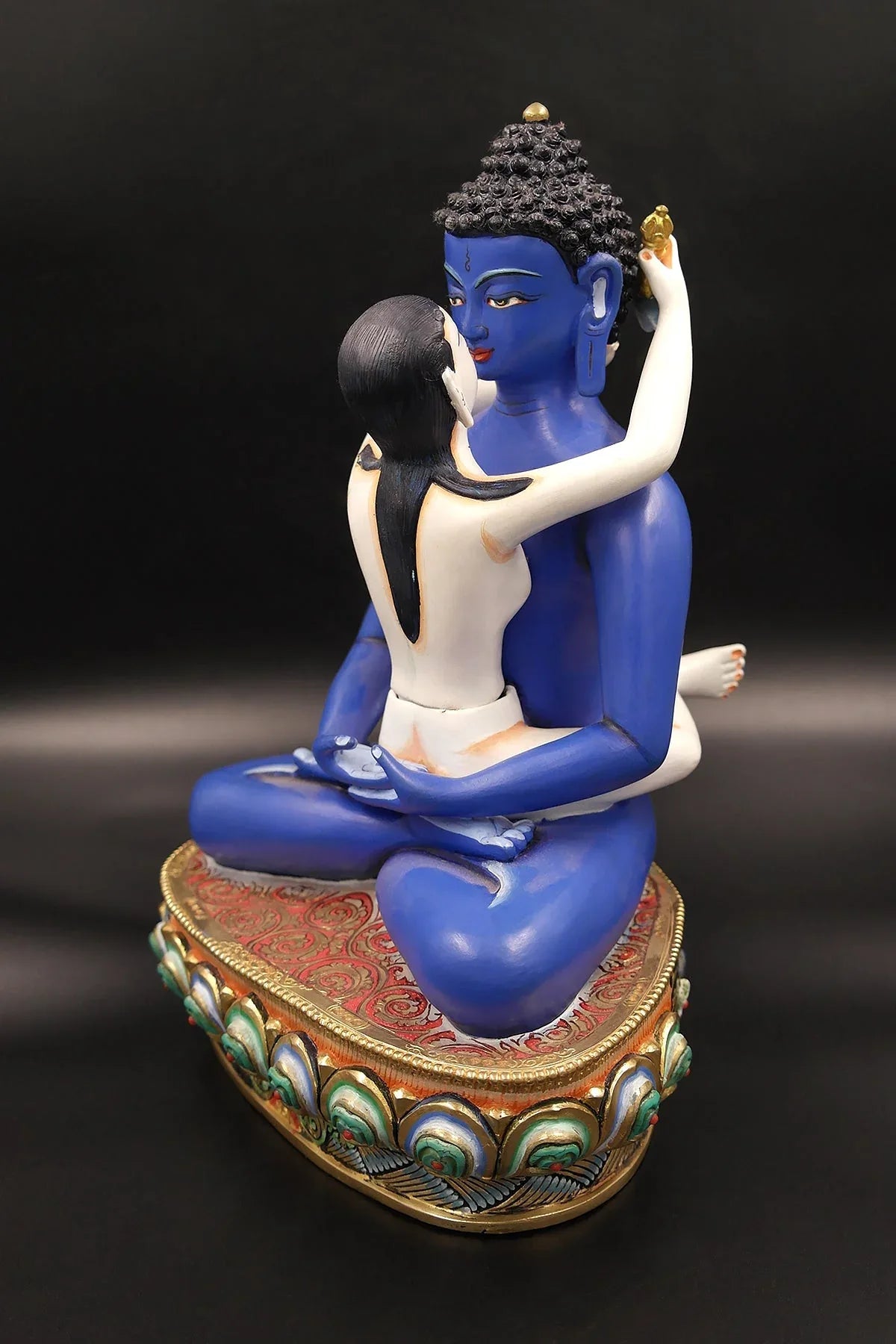 Buddha Shakti Statue: A Masterpiece of Tibetan Buddhist Art, 11" - Vajracrafts