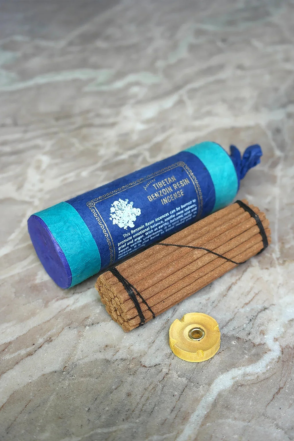 Ancient Tibetan Benzoin Incense Sticks, Traditional Natural Incense handmade - Vajracrafts