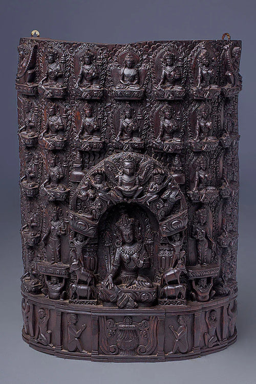 21 Tara Tibetan Buddhist Wooden Thangka Wall Art Décor - Vajracrafts