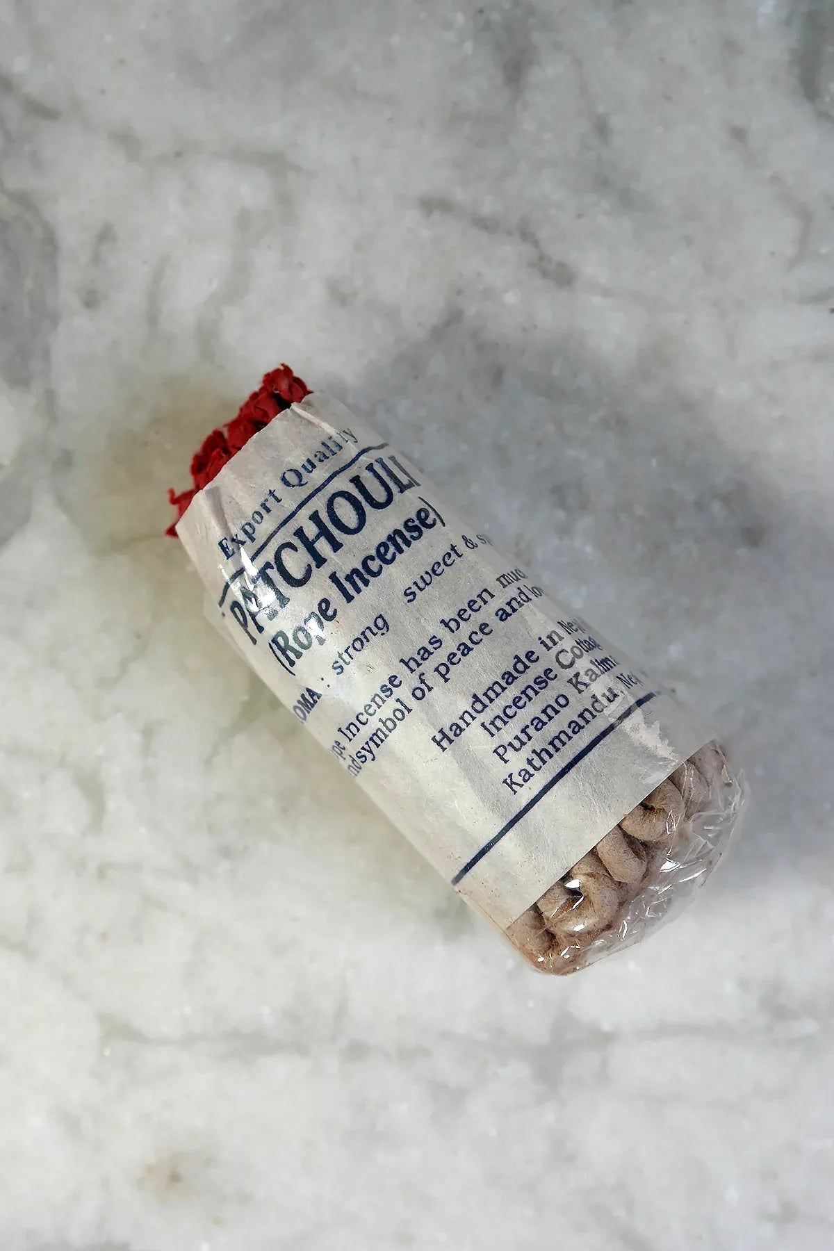 Patchouli Rope Incense - Set of 6 - Vajracrafts