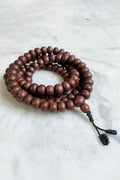 12mm Bodhi Seeds Mala, Buddhist Prayer Mala, Meditation Mala, Phoenix Eye Mala - Vajracrafts