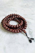 12mm Bodhi Seeds Mala, Buddhist Prayer Mala, Meditation Mala, Phoenix Eye Mala - Vajracrafts