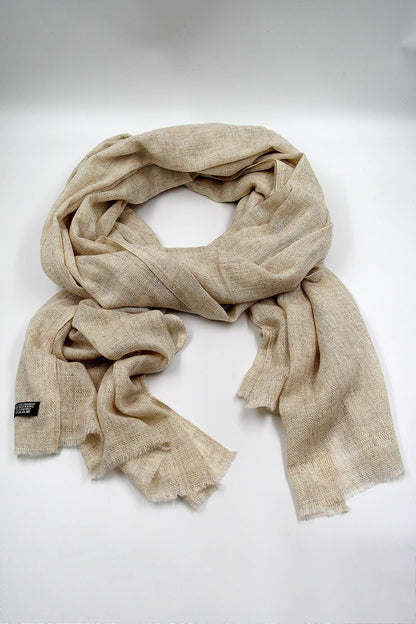 Natural Cashmere Scarf for Women - Vajracrafts
