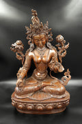 White Tara statue from Patan 20" - Vajracrafts