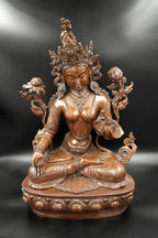 White Tara statue from Patan 20" - Vajracrafts