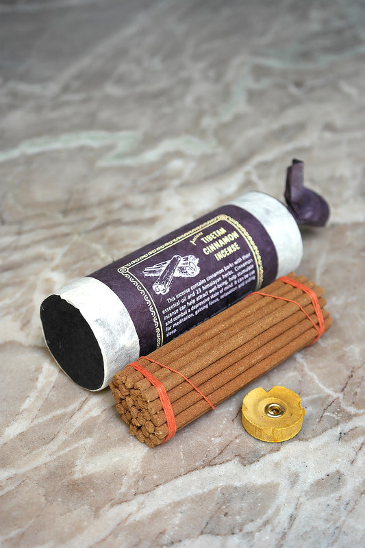 Ancient Tibetan Cinnamon Incense Sticks, Traditional handmade incense