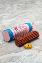 Ancient Tibetan Rose (Gulab) Dhoop Incense Sticks - Vajracrafts