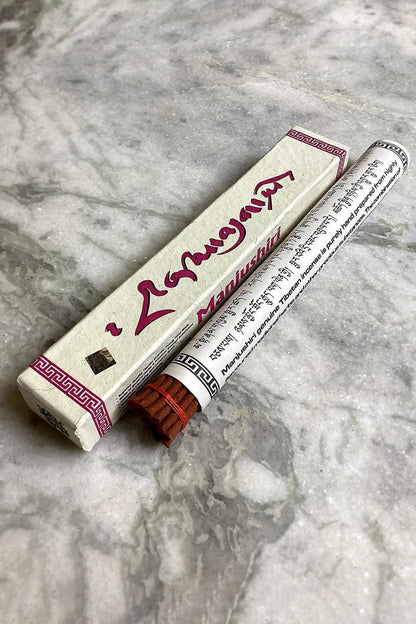 Tibetan Manjushree Incense Sticks - Vajracrafts